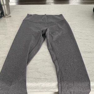 Women’s Gray Lululemon tights size 6. Barely worn